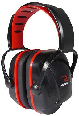 Radians Black XCaliber Youth Earmuffs 22 dB (XC0130CS)