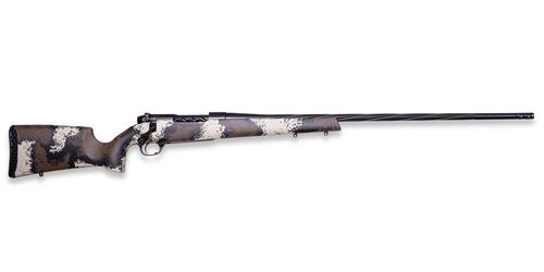 Weatherby Mark V High Country Rifle MHC01N243NR4B, 243 Win, 22", Carbon Fiber W/brown & Tan Stock, 4 Rds