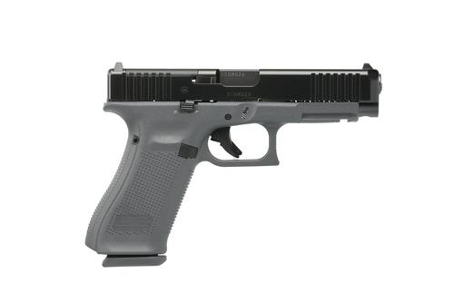 Glock G47 G5 MOS Pistol UA475S203MOSGF, 9mm, 4.49in, Gray Frame Grips, 17 Rds