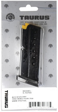 Taurus 709M 9MM 7 Round Black Magazine (510709)