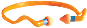 Howard Leight 1 Pair Quiet Band Orange Ear Plugs 25 dB (R01538)