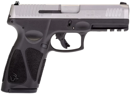 Taurus G3 Full Size Pistol 1G3B94915, 9mm, 4", Black Polymer Grips, Matte Stainless Slide, 15 Rds