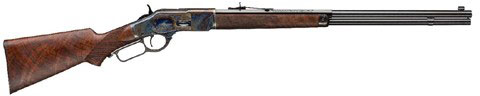 Winchester 1873 Deluxe Rifle 534259141, 45 Long Colt, 24", Grade V Walnut Oil Finish Stock, Case Hardened Finish