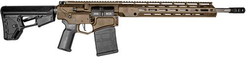 Diamondback DB10 Semi-Auto Rifle DB1059C061, 308 Win, 18", Adjustable Magpul ACS-L Stock, FDE Finish, M-Lok Rail, 20 Rds