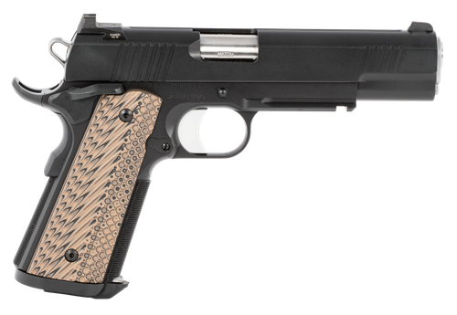 Dan Wesson Specialist Semi Auto Pistol 01814, 10mm Auto, 5", Black/Brown G10 Grips, Black  Finish, 8 Rds