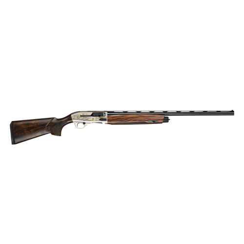 Beretta A400 Solo 500 Year Anniversary Special Edition Shotgun, 12 Gauge, 28", 3" Chmbr, Extragrain Wood, Nickel Finish Engraved Reciever w/Gold Inlay