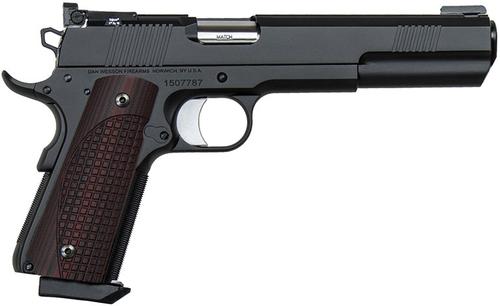 Dan Wesson Bruin Pistol 01840, 10MM, 6.03", Black Finish, Brown G10 Grips, Serrated Black Duty Slide, 8 Rds