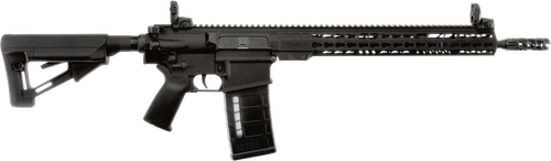 Armalite AR10 Semi-Auto AR-10 Rifle, 308 Winchester, 16 in, Magpul Adj Buttstock, Black Finish, 25 Rd
