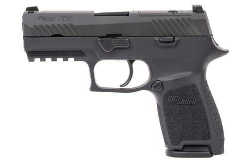 Sig Sauer P320 Compact Optic Ready Pistol 320C-9-BSSP-MS-MA, 9mm, 3.9in, Black Polymer Grips, 10 Rds