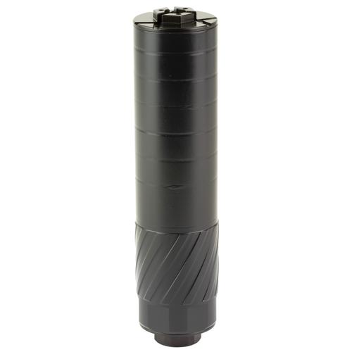 CANIK VOID-762 Adjustable Backpressure Suppressor, .30 Cal, Stainless Steel, 5/8x24 Direct Thread, Black