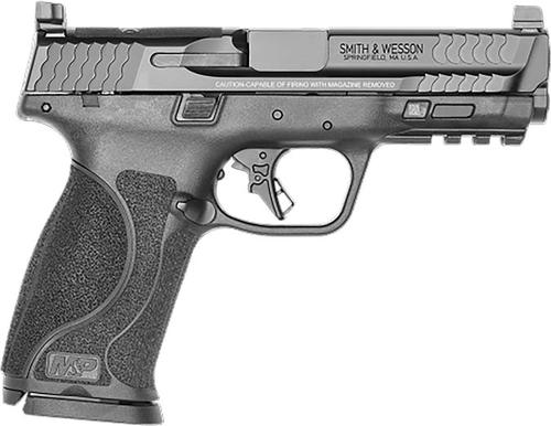 Smith & Wesson M&P 9 M2.0 Optic Ready Semi-Auto Pistol 13564, 9mm, 4.25 in, Black Synthetic Grip, Black Finish, No Manual Safety, 17 Rd