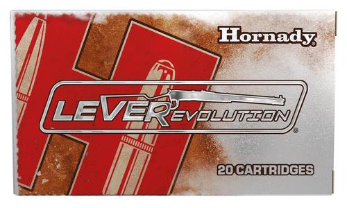 Hornady LEVERevolution Ammunition 91258, 10MM, FTX, 150 GR, 1220 fps, 20 Rd/bx