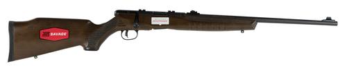 Savage B22 G Rimfire Rifle 70210, 22 LR, 21", Bolt Action, Walnut Stock, Matte Black Finish, 10 Rds