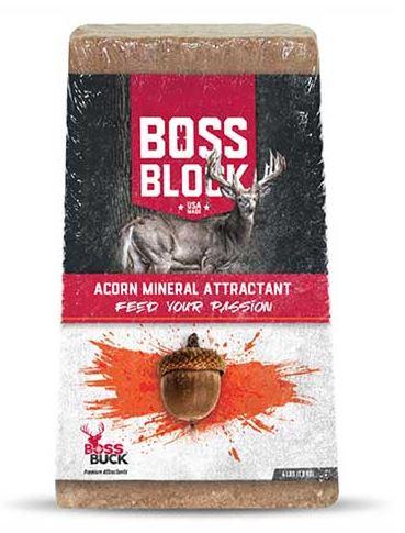 Boss Block Acorn Mineral Attractant, 4 LBS