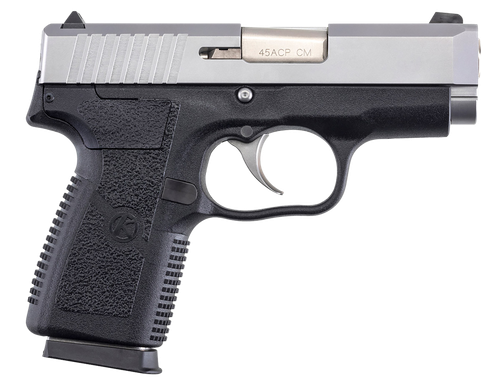 Kahr CM45 Pistol CM4543, 45 ACP, 3.1 in, Polymer Grip, Stainless Finish, 5 Rd