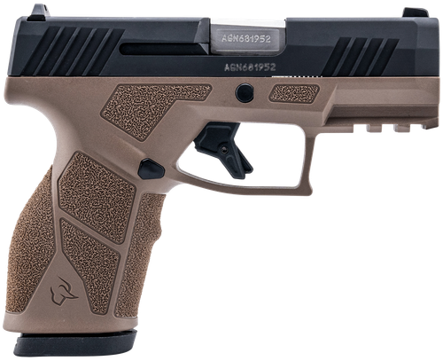 Taurus GX2 Compact Pistol 1GX2931B, 9mm, 3.37", Ergonomic Polymer Grips, Brown Finish, 13 Rds