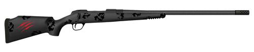 Fierce CT Rage Bolt Action Rifle FCTRG280AI24BBO, 280 Ackley Improved, 24" Threaded, Blackout Camo Stock, 3 Rds