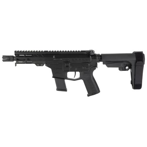CMMG MKG Banshee Pistol, 45 ACP, 5", CMMG RipBrace, Armor Black Finish, 13 Rds
