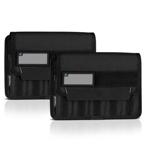 Savior Equipment Mag Buddy Pistol Magazine Pouch, Black, 2 Pack (MP-FD-PISX5-2P-BK)