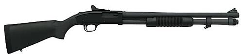 Mossberg 590 Special Purpose 2-3/4"-3" Shotgun 51663, 12 Gauge, 20", 3" Chmbr, 9 Shot ParkerizedHvy BBL, Ghost Ring Sights