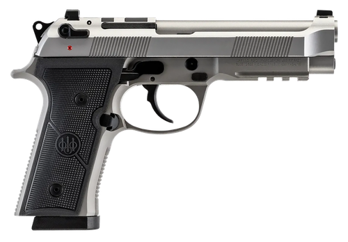 Beretta 92X RDO Pistol J92FR915INX, 9mm, 4.7in, Aluminum Frame, Inox Slide, 15 Rds