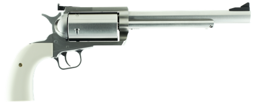 Magnum Research Big Frame Revolver BFR45707B, 45-70 Government, 7.5", Biesley Grips, Stainless Steel Finish, 5 Rd