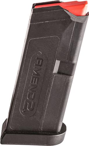 Amend 2 Magazines Glock 43 9mm 6 Round Black Magazine (A2GLOCK43BLK)