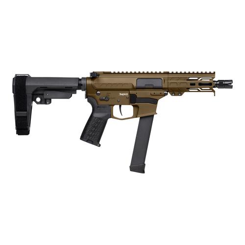 CMMG MKGs Banshee Pistol, 9mm, 5", CMMG RIPBRACE, Midnight Bronze Finish, 33 Rds