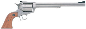 Ruger Super Blackhawk Single-Action Revolver 0806, 44 Remington Mag, 10.5in, Rosewood Grip, Satin Stainless Finish, 6 Rd
