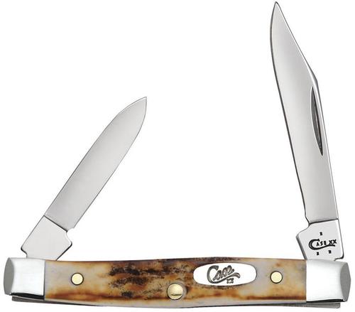 Case Genuine Stag Small Pen Pocket Knife (00088)