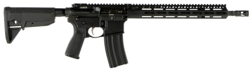 BCM RECCE-14 Semi-Auto Rifle 780750, 5.56x45mm NATO, 14.50" P&W, 6 Position Stock, Black Finish, 30 Rds