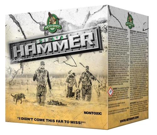 HEVI-Shot HEVI-Hammer Shotshells HS28302, 12 Gauge, 3-1/2", 1 1/2 oz, #2 Steel Shot, 25 Rds/box