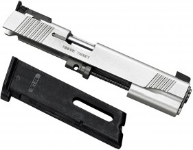 Kimber 1100485 Pistol Conversion Kit Rimfire Compact (Silver) - .22 LR, 10 Rd