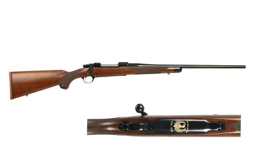 Ruger M77 Hawkeye Rifle 57168, 270 Winchester, 22", Wood Walnut w/ Ebony Forend Tip Stock, 4 Rds