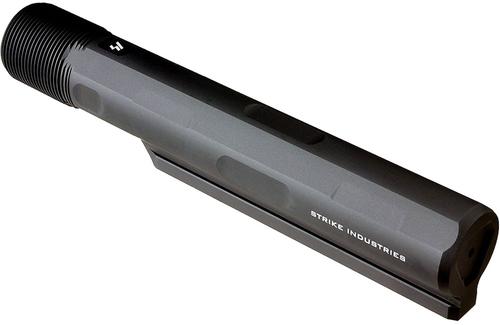 Strike Industries AR Advanced Receiver Extension Mil-Spec Aluminum Black (SIARARET7BK)