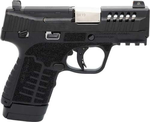 Savage Stance XR Pistol 67063, 9mm Luger, 3.20in, Black GFN, Black Nitride Finish, 13 Rds