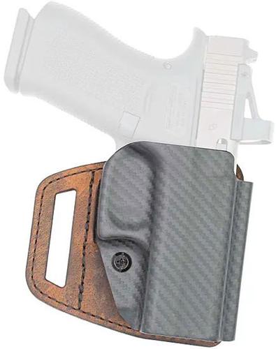 Versacarry V-Slide Holster, Outside The Waistband, Essential Kydex/Water Buffalo, Fits Sig P365 Macro (VSL211365M)