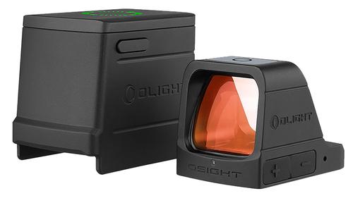 Olight Osight Red Dot Reflex Sight, 1x, 3 MOA Dot, Black Finish, w/Magnetic Charger (OSIGHTRD)