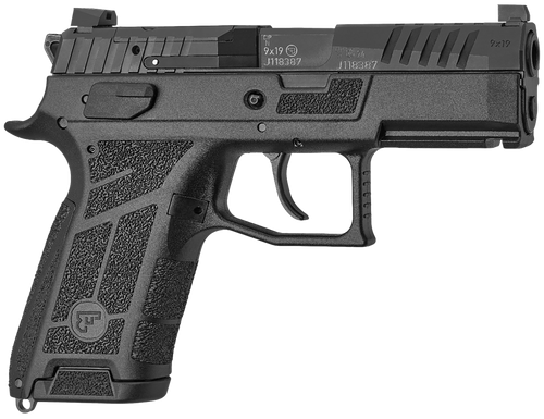 CZ-USA P09 Nocturne 01660, 9mm Luger, 3.74", Black Grips, Black Finish, 10 Rds