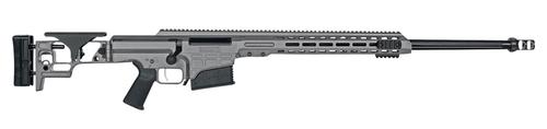 Barrett MRAD Bolt Action Rifle 18498, 6.5 Creedmoor, 24", Fixed Adj Comb Stock, Tungsten Finish, Giessele Trigger, 10 Rds