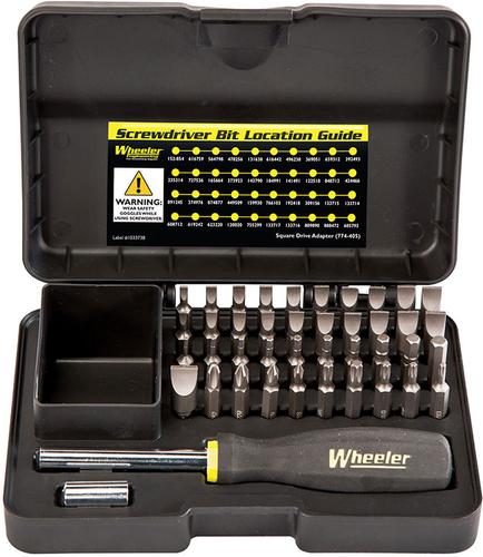 Wheeler Professional Gunsmithing Screwdriver Set 954621