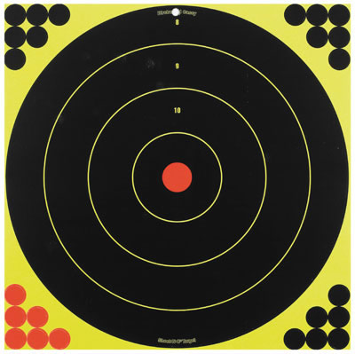 Birchwood Casey 34185 Shoot-N-C 17.25" Bulls-Eye Targets 5 Pack