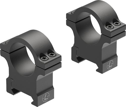 Leupold Open Range Cross-Slot Scope Ring Set 180945, High, 1 in, Aluminum, Matte Black