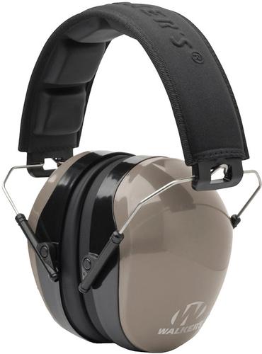 Walker's Pro Low Profile Passive Earmuff, FDE (GWPFPM1FDE)