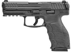 Heckler & Koch VP9 Optics Ready Pistol 81000484, 9mm Luger, 4.09", Black Grip, Black finish, Night Sights, 17 Rds