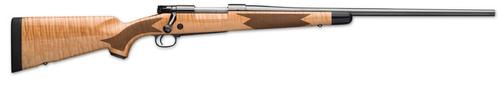 Winchester M70 Super Grade Maple Bolt Action Rifle 535218228, 30-06 Springfield, 24 in, AAA Maple Stock, Blued Finish
