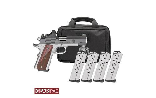 Springfield Ronin 1911 EMP Pistol PX9117LAOS-PAC, 9mm, 4.25in, Wood Grips, 9 Rds