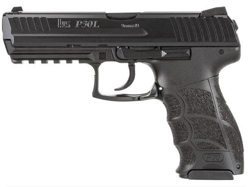 Heckler & Koch P30L DAO Pistol 81000115, 9MM, 4.45 in, Black Grip, Blue Finish, Fixed Contrast Sights, 17 Rd