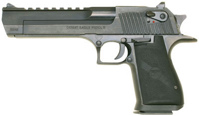 Magnum Research Desert Eagle Mark XIX Pistol DE50, 50 Action Express, 6", polymer Grip, Black Finish, 7 Rd