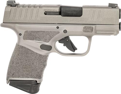 Springfield Hellcat Micro-Compact Pistol HC9319Y, 9mm Luger, 3", Gray Polymer Grips, Tungsten Finish, 13 Rds